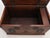 English 20th Century Anglo-Indian Carved Wood & Metal Storage Chest With Interior Till Box For Sale - Image 3 of 8