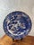 Blue Japanese Earthenware Dish, 1950 For Sale - Image 8 of 14