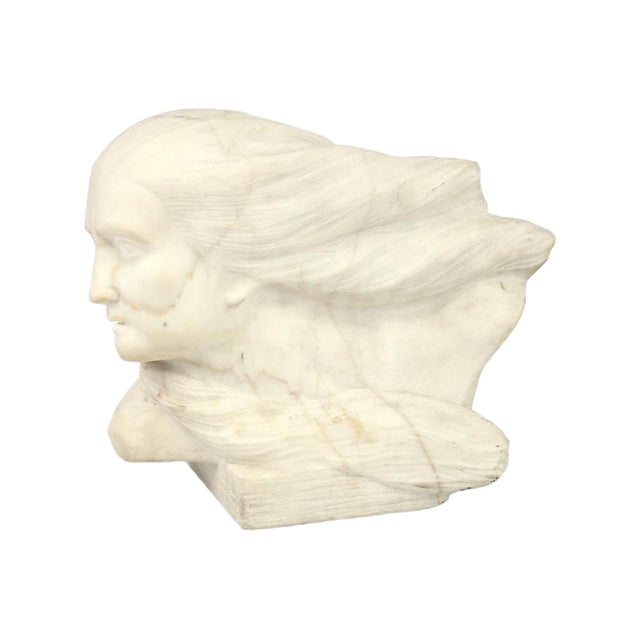 The Wind Marble Sculpture, 1920s For Sale