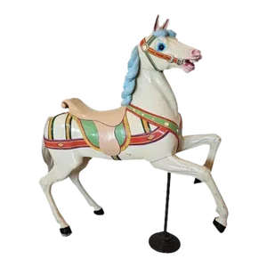 Antique German Carousel Horse by Peter Philip Schneider