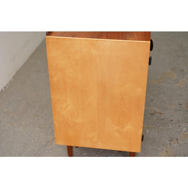 1950s Restored Teak & Maple Finn Juhl Credenza / Dresser for Baker For Sale - Image 10 of 12
