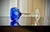 Cobalt Blue Massenet Crystal Hock Glasses by Saint-Louis, 1920, Set of 5 For Sale - Image 3 of 15