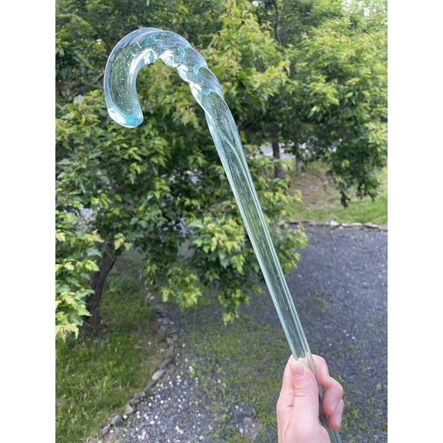 Welcome to Celestial Nonesuch For Sale Today: Antique 19th C. Blue Twist Glass Victorian End-of-Day Whimsy Art Hand Blown...