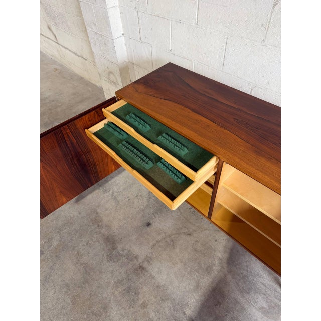 Poul Hundevad Rosewood Sideboard Credenza Storage Unit Denmark Mid-Century Modern 1960s For Sale - Image 10 of 11