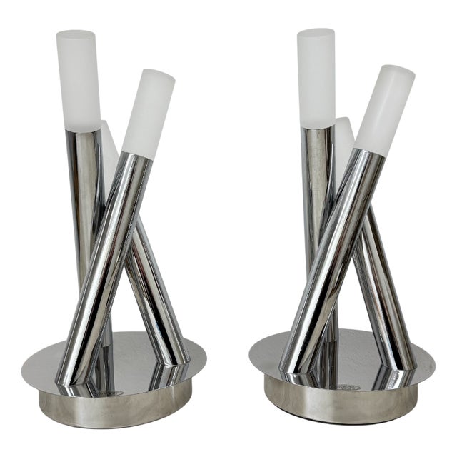 German Table Lamp from Wofi Leuchten, 1990s Set of 2 For Sale