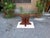 Vintage Table in Walnut Wood with Marble Base by Giorgio Raponi, 1950s For Sale - Image 4 of 17