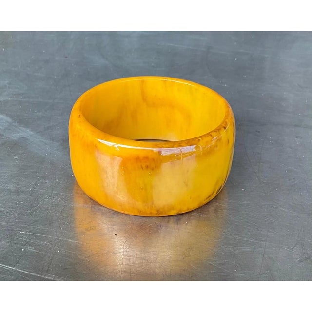 Vintage Boho Bakelite Bangles - Set of 2 For Sale - Image 4 of 12