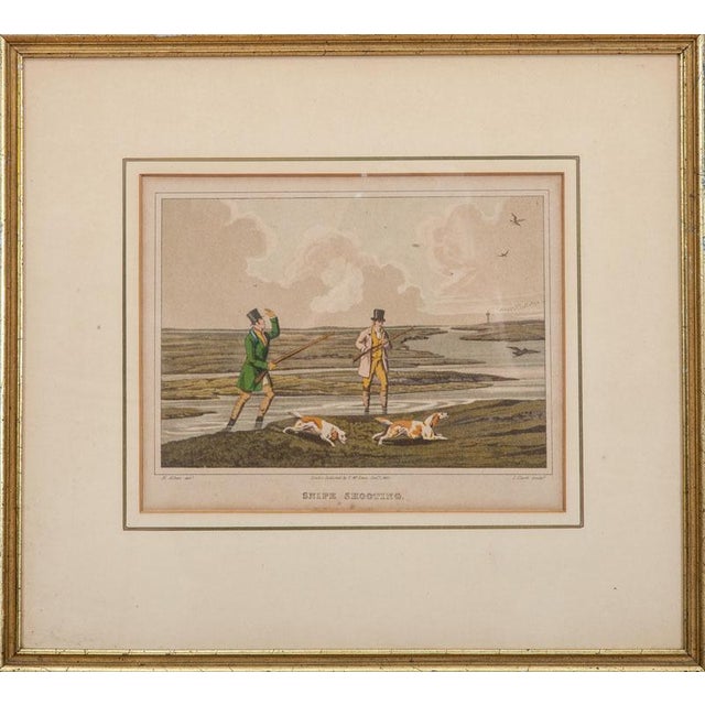 Early 19th Century After Henry Alken (1785-1851): Snipe Shooting Reproduction For Sale