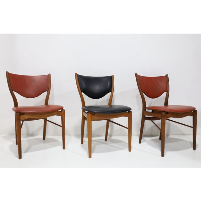 Finn Juhl for Bovirke Bo 63 Dining Chairs For Sale - Image 11 of 11