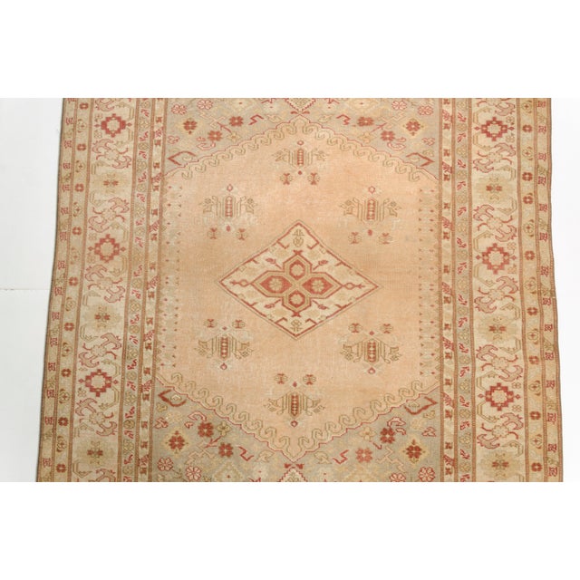 Mid 20th Century Geometric Small Home Living Rug For Sale - Image 4 of 10
