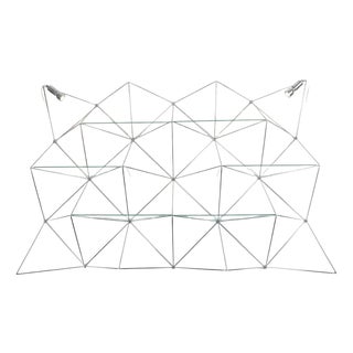 20th Century Library in Steel Rods by André Stern for Disderot, 1970 For Sale