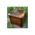 Of nautical interest, this 19th century English mahogany commode has rope twist carrying handles to either side. The top...
