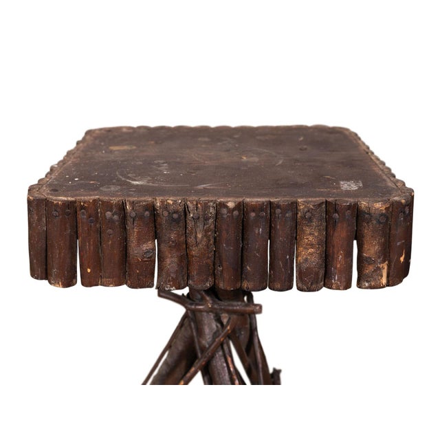American Vintage Bent Twig Table For Sale - Image 3 of 5
