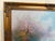 Late 20th Century Large Impressionist Landscape Oil Painting Signed Bachmann Lakeside Garden For Sale In Jacksonville, FL - Image 6 of 12