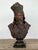 Vintage Patinated Bust of Man For Sale In West Palm - Image 6 of 12