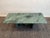 1970s Vintage Rainforest Green Marble Coffee Table For Sale - Image 11 of 11