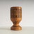 Brown Vintage Wooden Lattice Accent Lamp, 1960s For Sale - Image 8 of 16