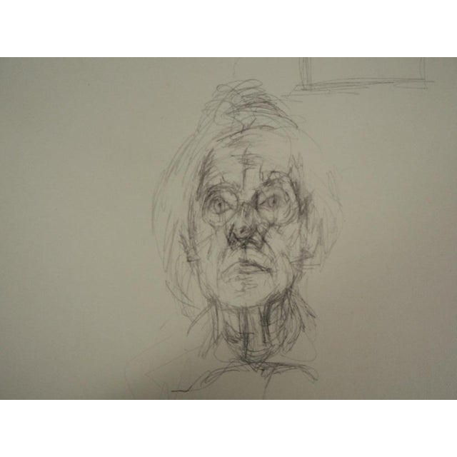Alberto Giacometti (1901-1966) (after) Portrait of the Mother Lithograph after a drawing by the artist On wove paper, 32 x...