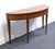 Ethan Allen Ethan Allen Newman Collection Mahogany Sunburst Traditional Federal Hepplewhite Style 56" Demilune Sofa Table 34-9401 For Sale - Image 4 of 7