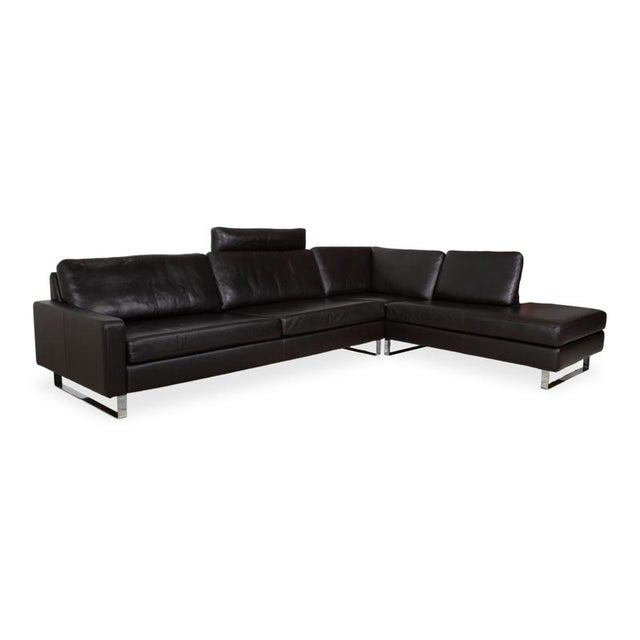 Modern Conseta Corner Sofa in Leather from COR For Sale - Image 3 of 18