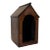 Antique Early 19th Century English Georgian Mahogany Miniature Model of a Dog House or Sentry Guard Box For Sale