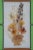 Mid 20th Century Large Vintage Stained Glass Pressed Flower & Butterfly Hanging Suncatcher Taxidermy Art For Sale - Image 5 of 12