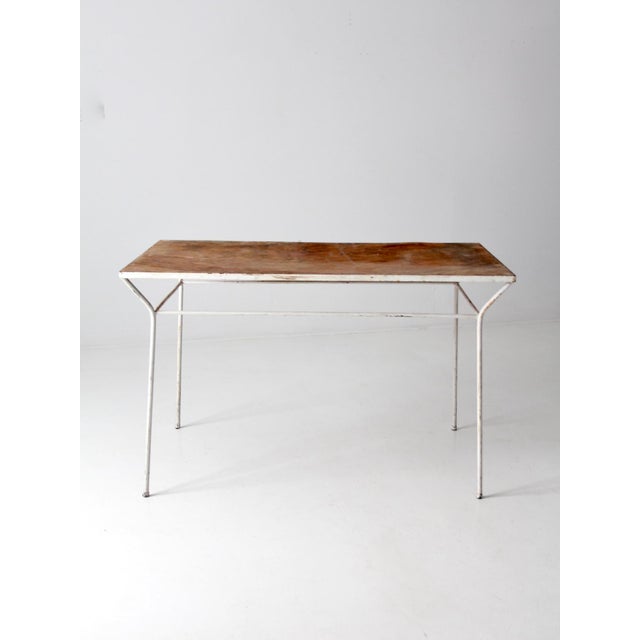 MidCentury Patio Table Chairish