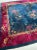 1920-1930's Antique Art Deco Asian Botanical Garden Magenta Berry Navy Purple Green Rug 9 2 X 11 8 For Sale - Image 4 of 13