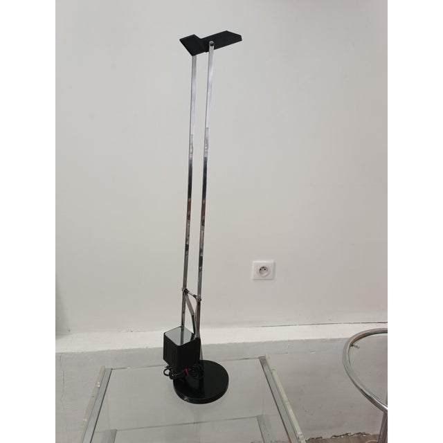 1980s Cisne Lamp in Chrome from Fase, 1980s For Sale - Image 5 of 16