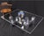 Metal 1960s Cityscape Aluminum Base Glass Rectangle Top Rounded Corners Coffee Table For Sale - Image 7 of 9