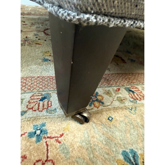 Gray Crate & Barrel Essex Armchairs, Pair For Sale - Image 8 of 11