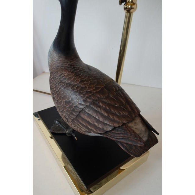 Duck Table Lamp in Polished Brass, 1970s For Sale - Image 6 of 18
