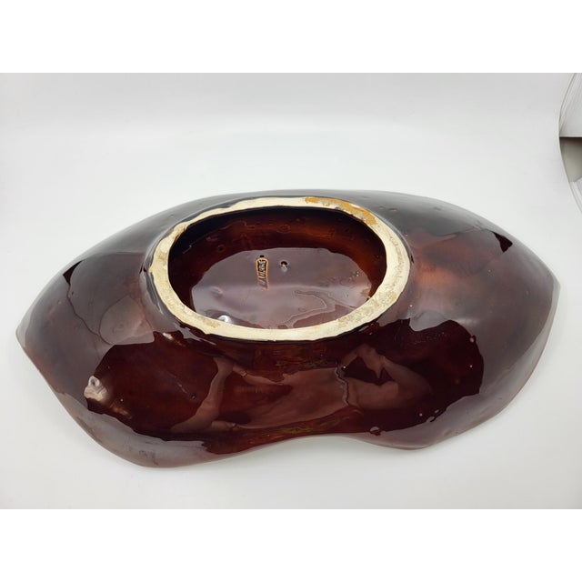 Ceramic Bowl from Vallauris, Côte-d'Azur, France, 1960s For Sale - Image 9 of 14