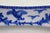 Antique Royal Cauldon Flow Blue Thanksgiving Turkey Meat Serving Platter 22" For Sale - Image 10 of 18