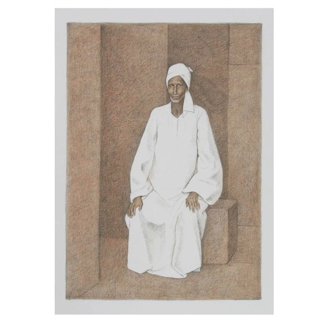 Francisco Zuniga - Impressions of Egypt Lithograph For Sale