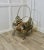 A 19th C French Wirework Log Carrier Basket This is a charming piece based on the design of a French Tuileries Flower...