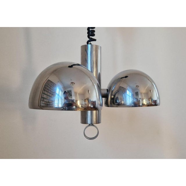 Adjustable height - rare type - very nice style of lighting. This piece is attributed to the mentioned designer/maker. It...