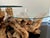 Wood Organic Sculptural Grapevine Root Coffee Table, Studio Craft, Glass Top For Sale - Image 7 of 9