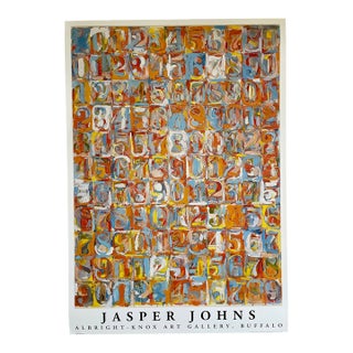 Jasper Johns (American, Born 1930), Numbers in Color, 1958–59, Copyright Albright Knox, New York, Printed in Holland. For Sale