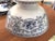 White 19th Century Large Furnival Centerpiec Transferware Bowl For Sale - Image 8 of 8