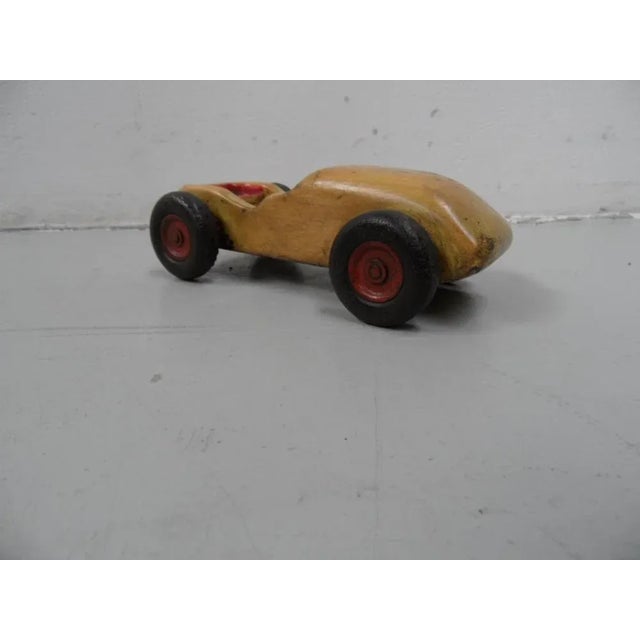Vintage Wooden Toy Car For Sale - Image 4 of 7