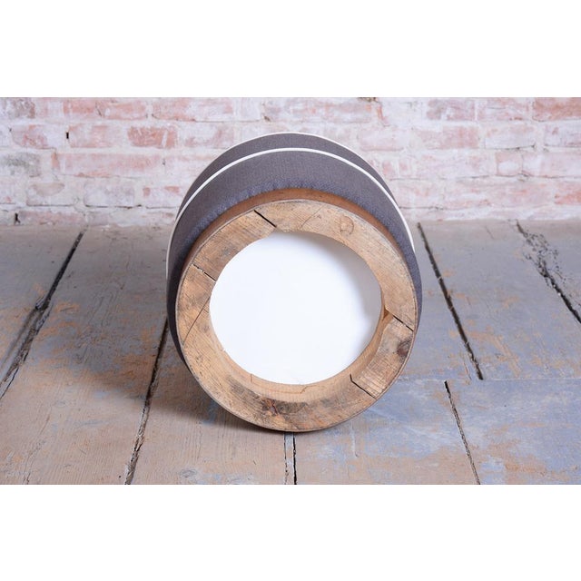 Art Deco Stool in Oak,, Czech, 1920s For Sale - Image 4 of 16