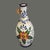 Late 20th Century Seven Piece Whole Home Painted Talavera Style Olive Oil Dipping Set For Sale - Image 4 of 10