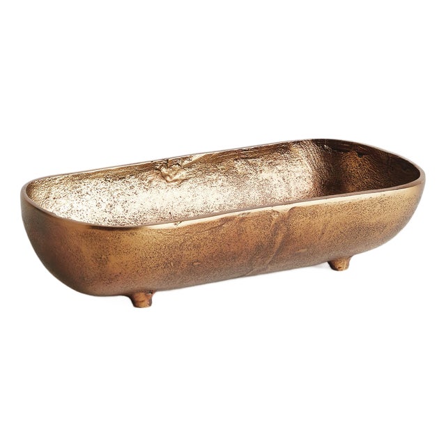 Brandon Narrow Decorative Bowl Small For Sale
