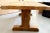 Brown Early 1900s Belgian Oak Monastery Trestle Dining Table For Sale - Image 8 of 12
