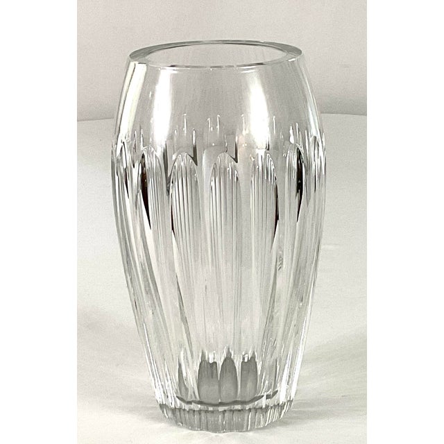 Baccarat-“Acropole”-10 Inch Tall Vase -Meticulously Handcrafted in Northern France For Sale - Image 9 of 12