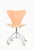 This rare pair of office chairs, model 3117, was designed by arne jacobsen and produced by fritz hansen in denmark, and...