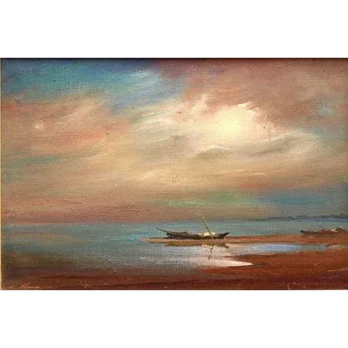 End of 20th century. Canvas, oil. 40x60 cm