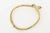 Modern Vintage Los Castillo Hallmarked Brass Interlocking Hands Collar Sculptural Necklace, 1950's For Sale - Image 3 of 12