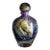 Jean-Claude Novaro Iridescent Art Glass Bottle With Stopper, 2005 – Purple, Blue & Gold For Sale